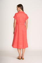 Load image into Gallery viewer, Foil - Wrap Dreams Dress - Melon