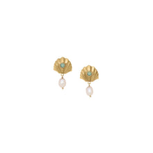 Load image into Gallery viewer, Frank Hervall - Summer Earring - Clam Shell With Dangle
