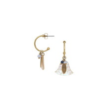 Load image into Gallery viewer, Frank Hervall - Palma Earrings - Creoles With Dangles