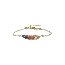 Load image into Gallery viewer, Frank Hervall - Elaia Mini Feather Braided Bracelet