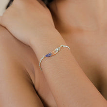 Load image into Gallery viewer, Frank Hervall - Elaia Mini Feather Braided Bracelet