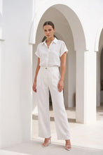 Load image into Gallery viewer, GDS - Brielle Linen Shirt - White