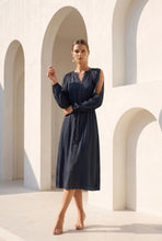 Load image into Gallery viewer, GDS - Viviana Long Dress - Navy