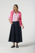 Load image into Gallery viewer, Goondiwindi - A Line Maxi Skirt - Dark Navy