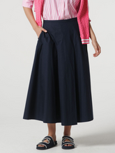 Load image into Gallery viewer, Goondiwindi - A Line Maxi Skirt - Dark Navy