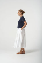 Load image into Gallery viewer, Goondiwindi - A Line Maxi Skirt - White