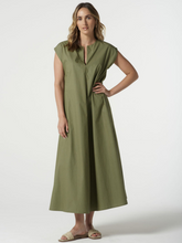 Load image into Gallery viewer, Goondiwindi - Cap Sleeve Dress - Sage Green