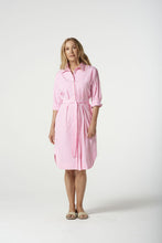 Load image into Gallery viewer, Goondiwindi - Jasper Stripe Dress - Pink Cosmos