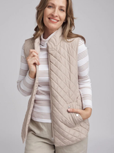 Load image into Gallery viewer, Goondiwindi - Quilted Vest - Latte
