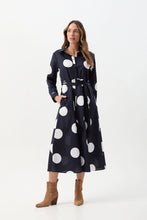 Load image into Gallery viewer, Goondiwindi - Spot Dress With Belt