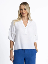 Load image into Gallery viewer, Humidity - Nixie Blouse - White