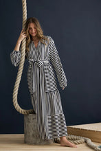 Load image into Gallery viewer, Holiday Trading & Co - Marla Dress - Navy White Stripe
