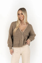 Load image into Gallery viewer, Humidity - Romi Cardi - Hazelnut/Cream