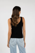 Load image into Gallery viewer, Humidity - Harlow Tank - Black