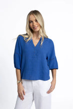 Load image into Gallery viewer, Humidity - Nixie Blouse - Royal Blue