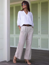 Load image into Gallery viewer, Humidity - Fleetwood Linen Pants - Natural