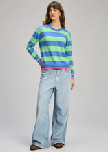 Load image into Gallery viewer, Zaket & Plover - Stripe Clash Knit - Blueberry