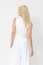 Load image into Gallery viewer, Joey The Label - Linen Gentleman Vest - Bianco