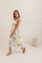 Load image into Gallery viewer, Kaleido - Linen LL Dress - Amalfi Dreams