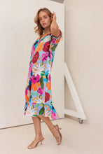 Load image into Gallery viewer, Kaleido - Short Sleeve Dress - Bloom Burst