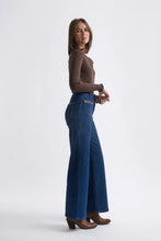 Load image into Gallery viewer, Kireina - Harper Leather Pocket Jean - Palisade Blue