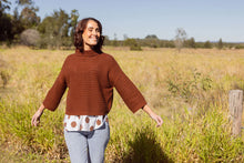 Load image into Gallery viewer, See Saw - Pointelle Knit Top - Copper