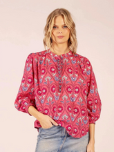Load image into Gallery viewer, Lola - Jane Hindi Raspberry Shirt