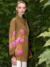 Load image into Gallery viewer, Lola - Veronika Olive Montana Shirt
