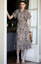Load image into Gallery viewer, Sacha Drake - Bonnie Shirtmaker Dress - Chocolate Cream
