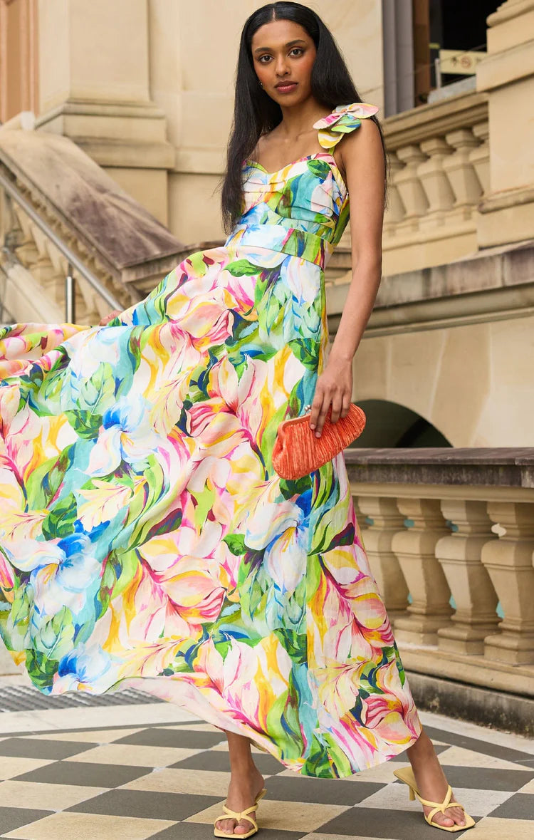 indira maxi dress Verandah Women's The Indira Dress – Saint Bernard