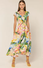Load image into Gallery viewer, Sacha Drake - Dahlia Midi Dress - Watercolour Floral