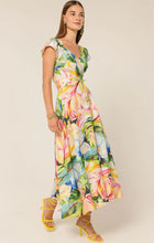 Load image into Gallery viewer, Sacha Drake - Dahlia Midi Dress - Watercolour Floral