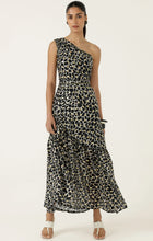 Load image into Gallery viewer, Sacha Drake - Daria Maxi Dress - Black Ivory Gold