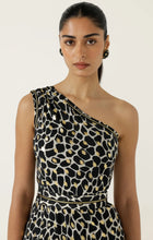 Load image into Gallery viewer, Sacha Drake - Daria Maxi Dress - Black Ivory Gold