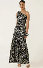 Load image into Gallery viewer, Sacha Drake - Daria Maxi Dress - Black Ivory Gold