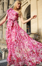Load image into Gallery viewer, Sacha Drake - High Stakes Maxi Dress - Raspberry Mauve Floral