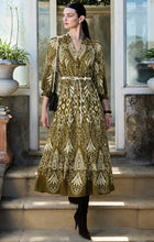 Load image into Gallery viewer, Sacha Drake - Indie Shirtmaker Dress - Olive Cream