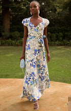 Load image into Gallery viewer, Sacha Drake - Mariette Wrap Dress - Blue Iris