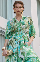 Load image into Gallery viewer, Sacha Drake - Meganisi Blouse - Green Turquoise