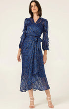 Load image into Gallery viewer, Sacha Drake - Shona Midi Wrap Dress - Cobalt Pink