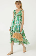 Load image into Gallery viewer, Sacha Drake - Stefania Midi Dress - Green Turquoise