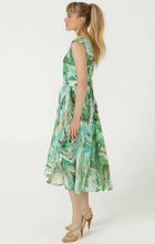Load image into Gallery viewer, Sacha Drake - Stefania Midi Dress - Green Turquoise