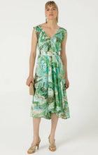 Load image into Gallery viewer, Sacha Drake - Stefania Midi Dress - Green Turquoise