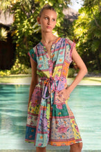 Load image into Gallery viewer, Lola - Hibiscus Daisy Boo Mini Dress