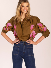 Load image into Gallery viewer, Lola - Veronika Olive Jane Shirt