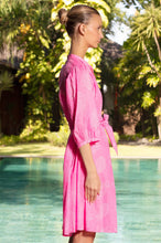 Load image into Gallery viewer, Lola - Scarlett Midi Dress - Malt Navy