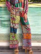 Load image into Gallery viewer, Lola - Shambala Silk Pant - Lotus Lotus