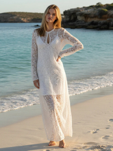 Load image into Gallery viewer, Lola - Sixty Lace Maxi - White