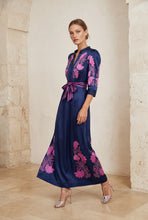 Load image into Gallery viewer, Lola - Mary Veronika Dress - Navy/Pink