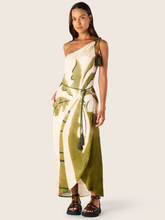 Load image into Gallery viewer, MOS - Lorena One Shoulder Dress